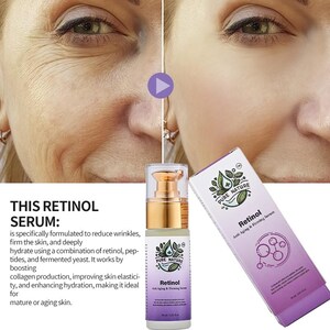 Retinol Face Serum with Vitamin A – Age-Defying Hydrating Serum for Smooth Skin image 8