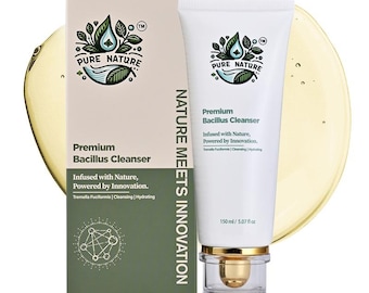 Bacillus Ferment Facial Cleanser – Hydrating, Brightening Cleanser with Niacinamide, Lemon Extract and Panthenol (150 ml)