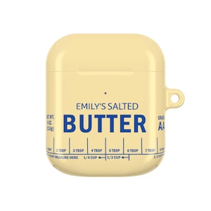 Salted Butter AirPod Case - Personalized Butter Stick AirPods Pro Case - Funny Butter Trend Practical Gifts image 6