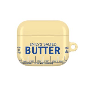Salted Butter AirPod Case - Personalized Butter Stick AirPods Pro Case - Funny Butter Trend Practical Gifts image 4