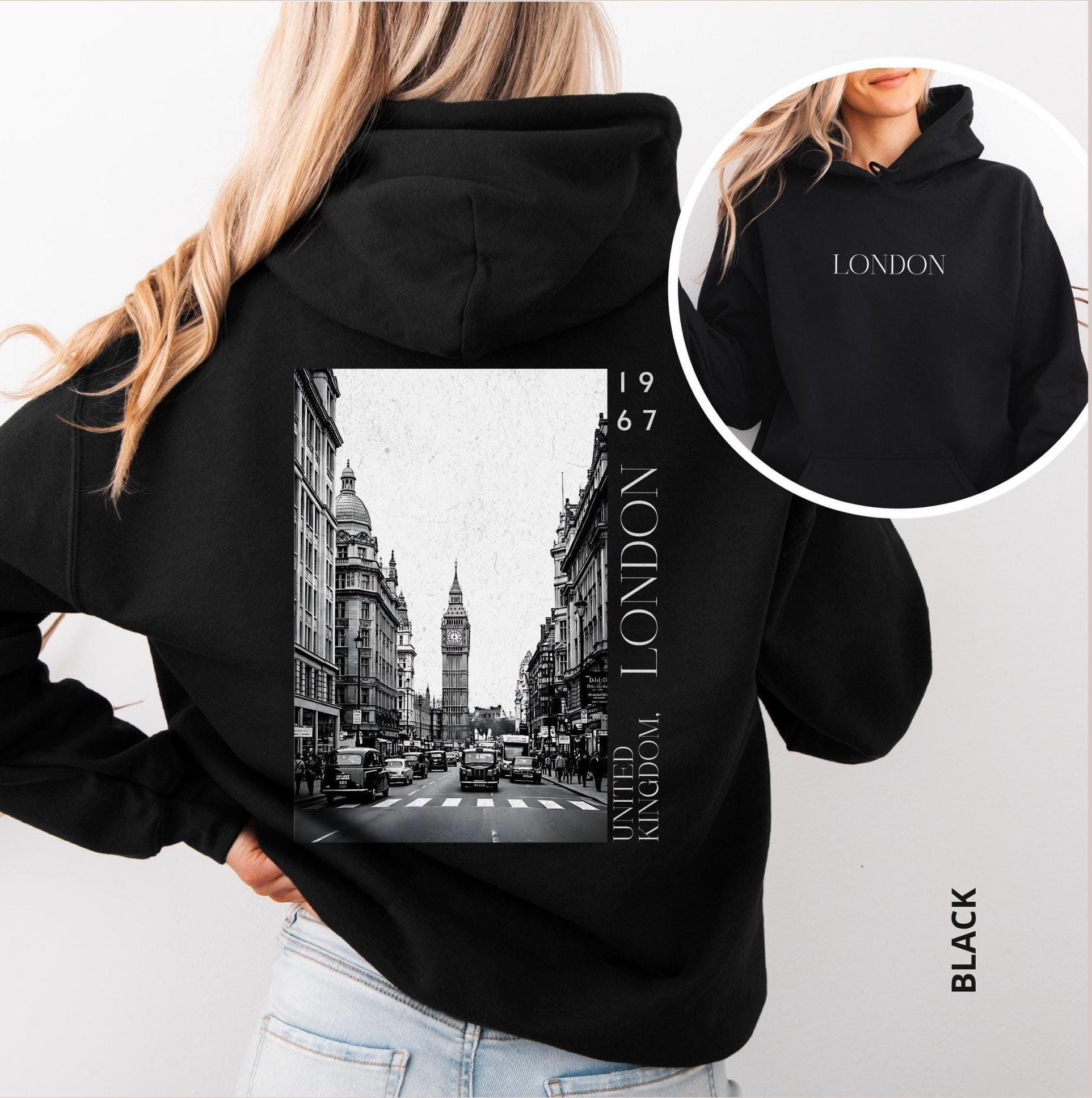 Vintage London 1967 Hoodie | Oversized UK Streetwear | England 