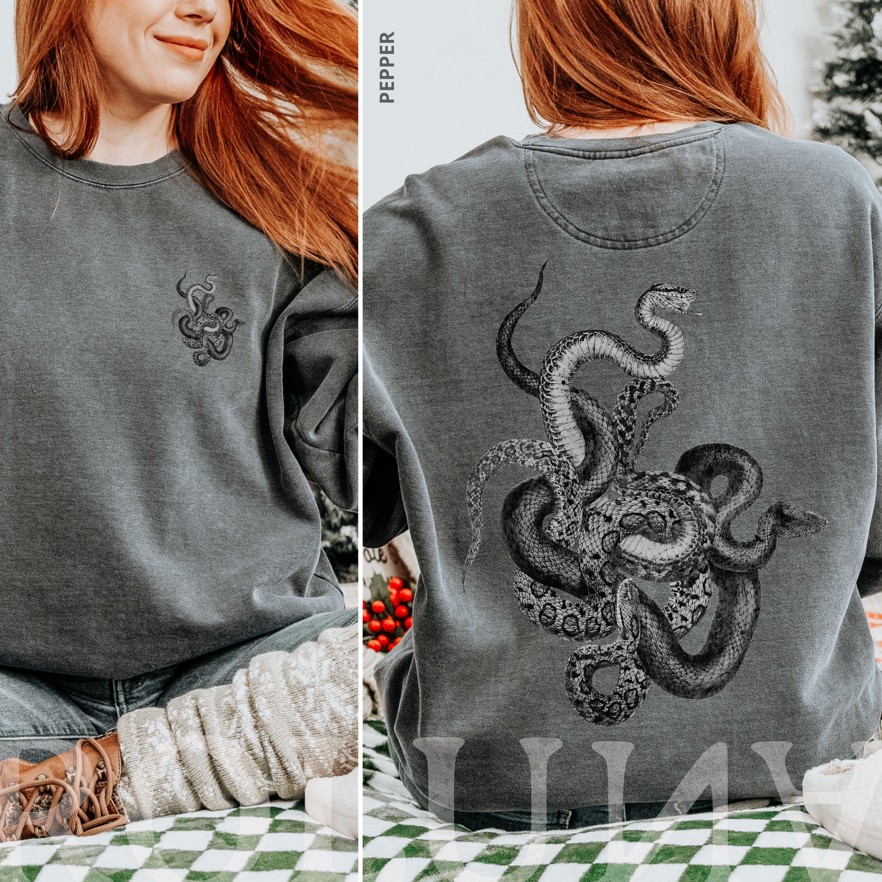 Snake Crewneck Sweatshirt - Etsy