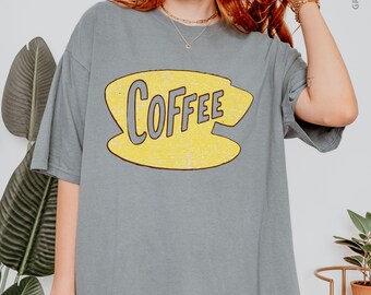 Vintage Kaffee-Shirt: GG Kaffee-Geschenke, Retro Komfort-Farben-T-Stück