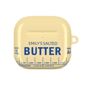 Salted Butter AirPod Case - Personalized Butter Stick AirPods Pro Case - Funny Butter Trend Practical Gifts image 8