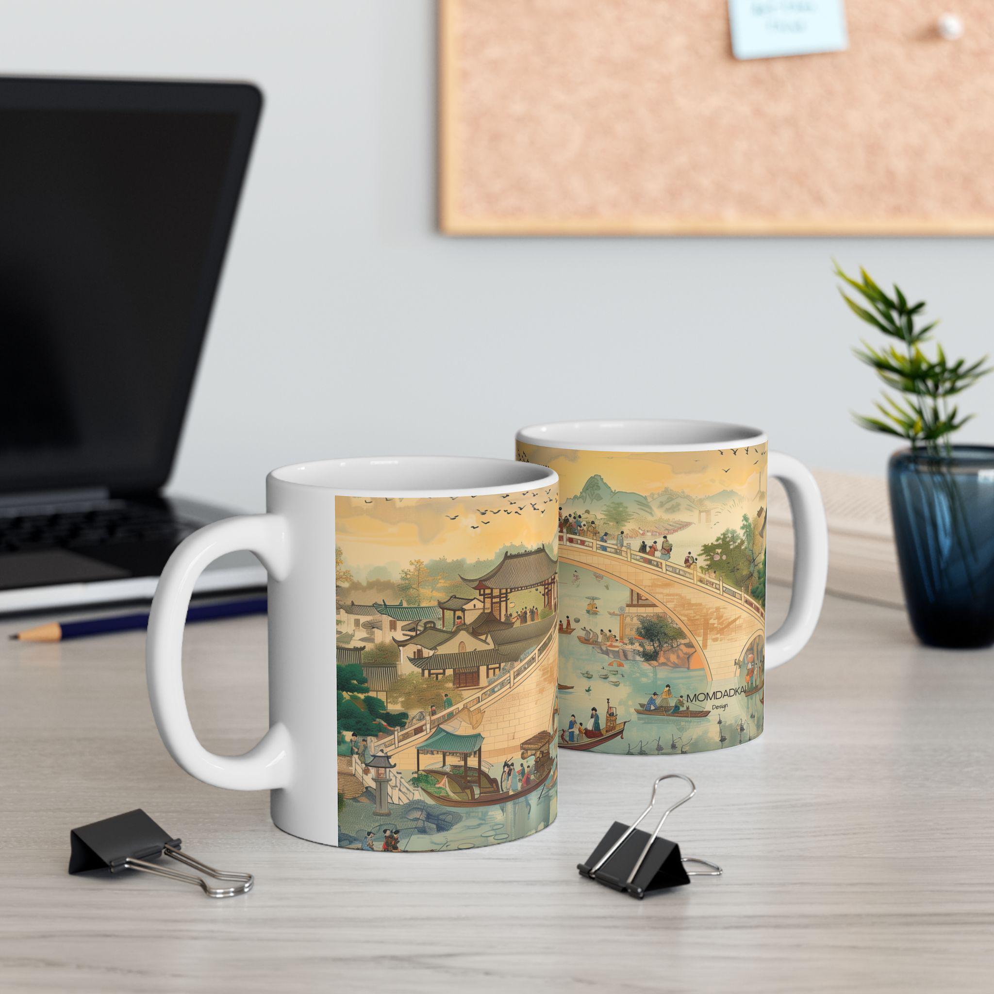 Chinese Painting Ceramic Mug
