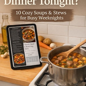 Höstrecept: Kokbok med soppor och grytor för mysiga vardagskvällar (utskrivbar PDF)