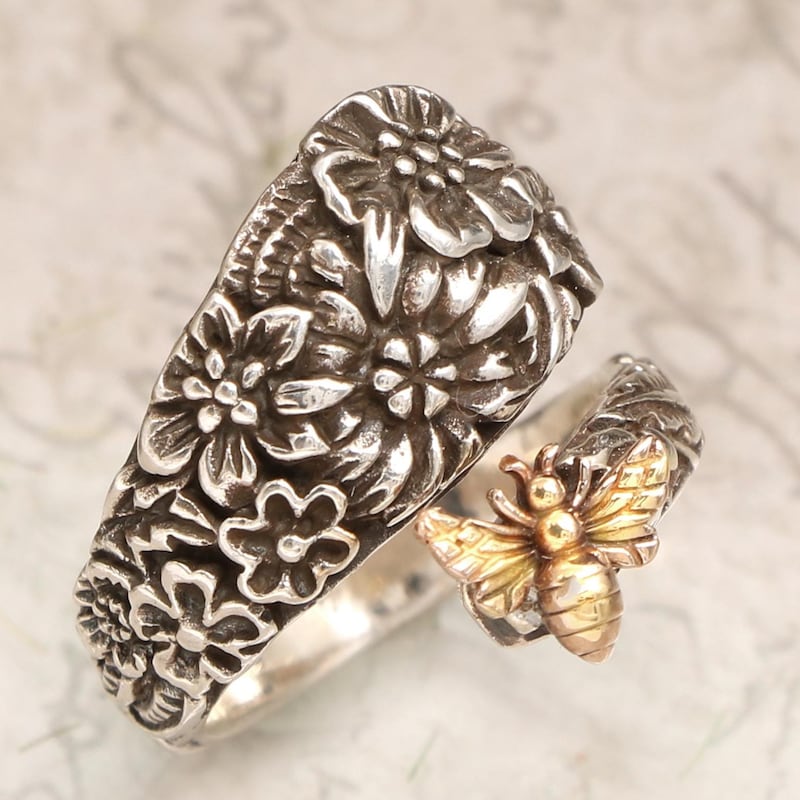 Bee Spoon Ring - Etsy