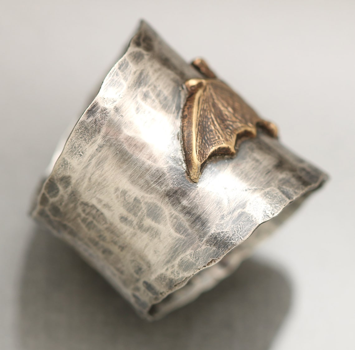 Sterling Silver Bat Ring Men Gothic Bat Ring Bat Rings for Etsy
