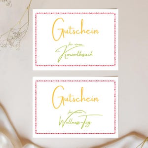 10 couple vouchers, Valentine&#39;s Day vouchers, voucher set, couple vouchers, vouchers to print, download