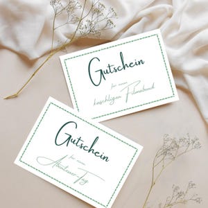 10 couple vouchers, Valentine&#39;s Day vouchers, voucher set, couple vouchers, vouchers to print, download
