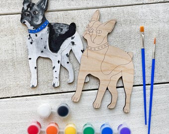 Boston Terrier Paint Kit - Dog Lovers Collection - Golden Retriever & Dachshund