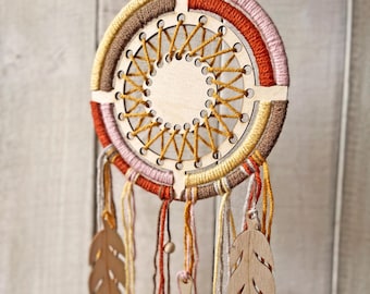 Personalized Dream Catcher Craft Kit: Many Color Options!