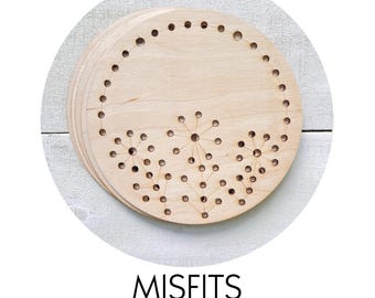 Misfit Craft Blanks - Flower Door Hanger - Wood Project for Kids - Read Description for Details