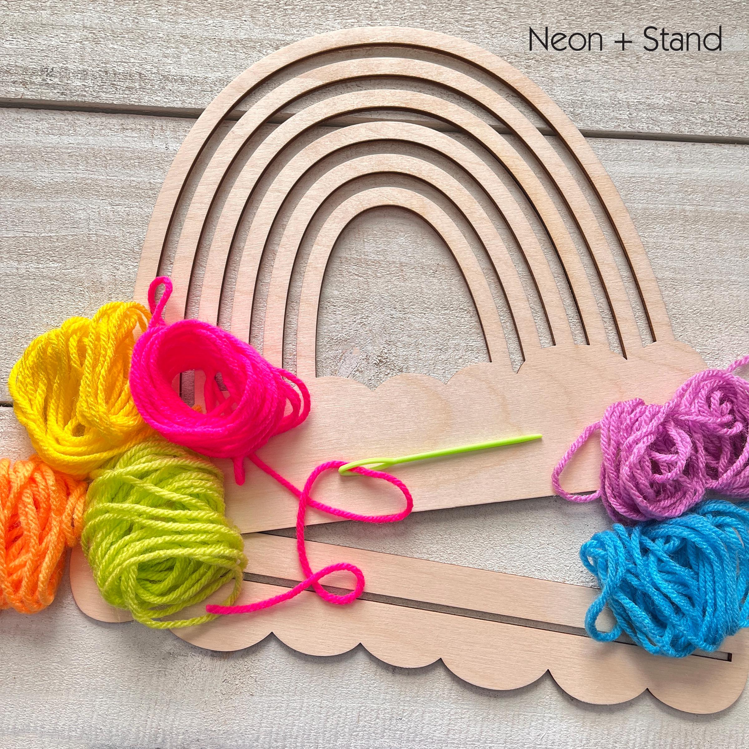Large Personalized Rainbow Craft Kit: Kids & Adults Sewing Project - Etsy