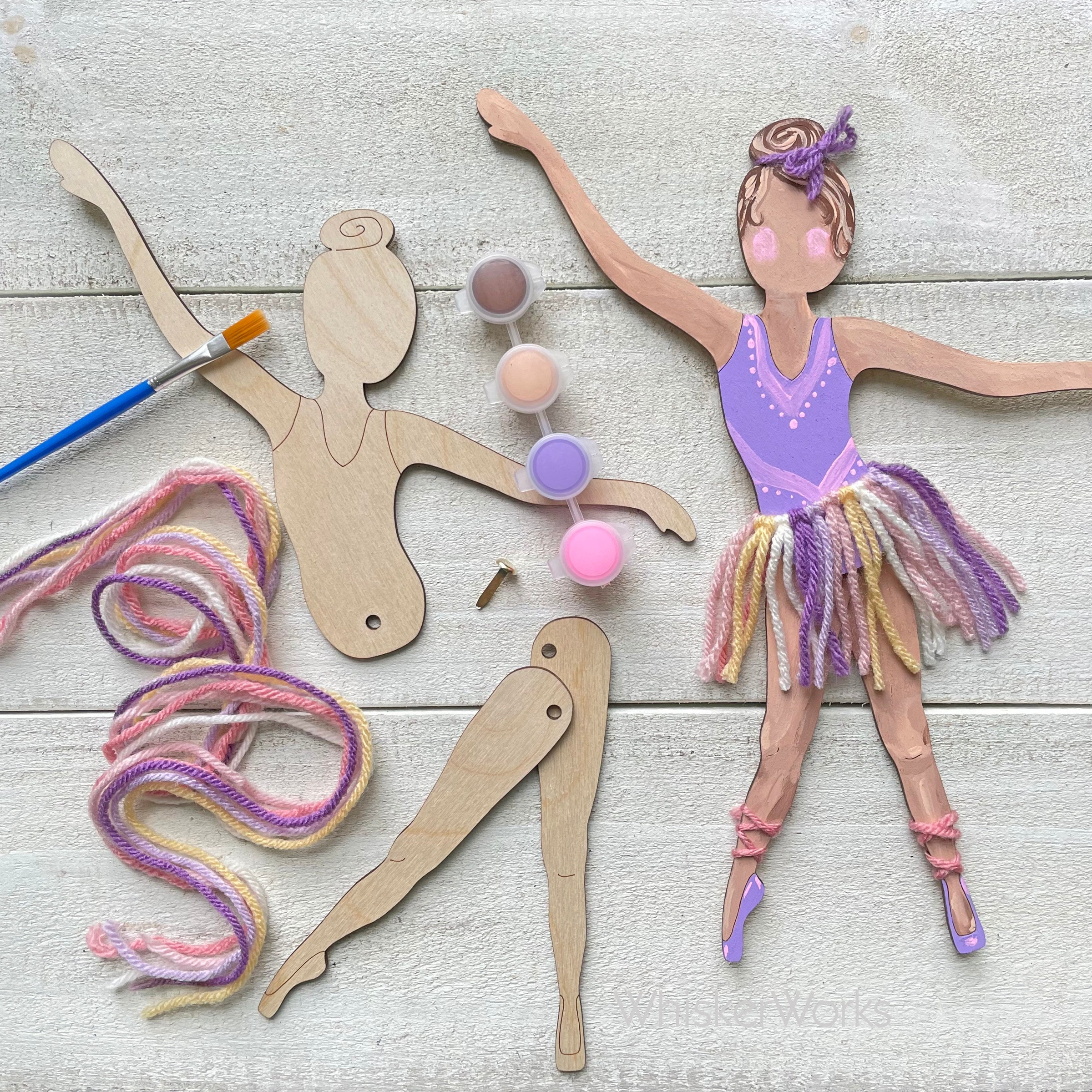 Ballerina doll making kit hotsell