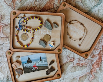 Personalized Wooden Keepsake Boxes - Hold Memories, Travel Souvenirs, Love Notes, Childhood Memorabilia, and more