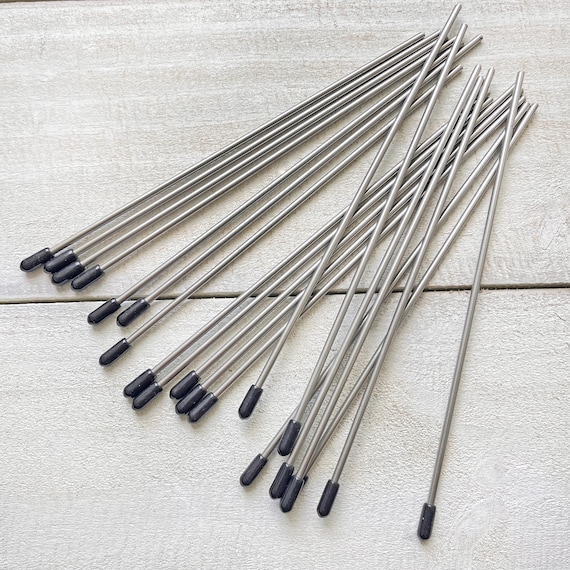 Steel Rods - Photo Booth Prop Wood Stick Replacements