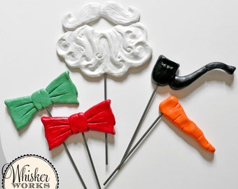 Accesorios para fotomatón navideño - Accesorios para fiestas navideñas, juego de 5