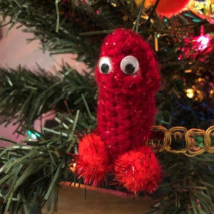 Peter the Micro-Penis Ornament | Holiday Decor
