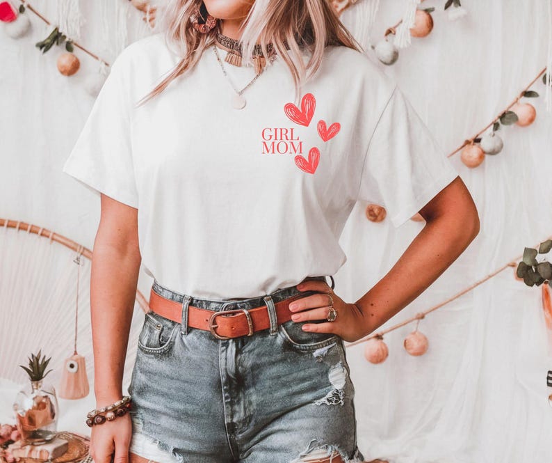 Girl Mom Tshirt
Mädchenmama Tshirt