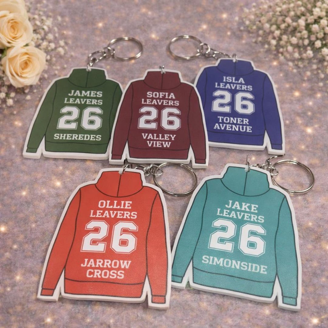 Personalised School Leavers Keyring – Class of 2026 Gift | Year 6 ...