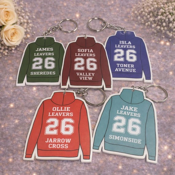Leavers Hoody Keyring X60
