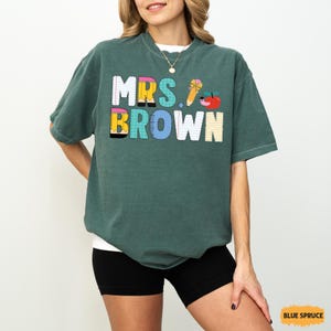 Personalized Teacher T-Shirt – Custom Name, Teacher Appreciation Gift image 3