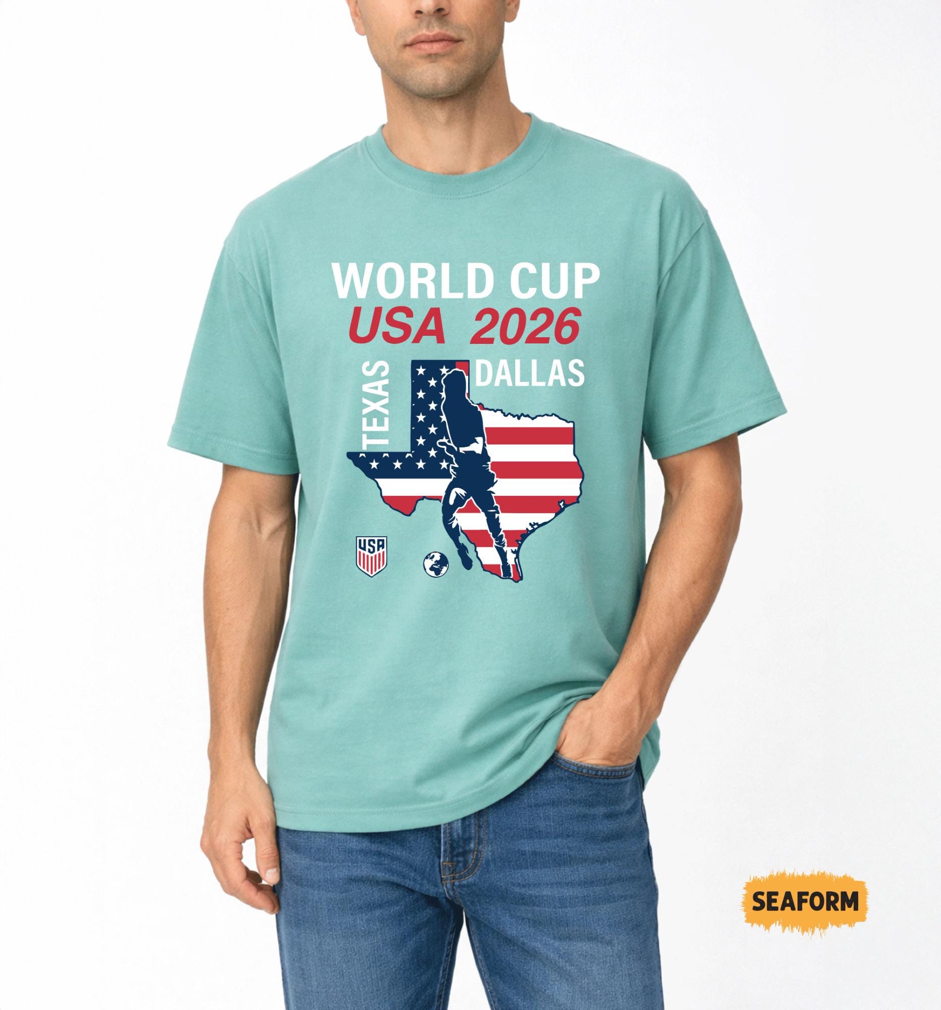 Dallas Texas World Cup 2026 Shirt, FIFA 2026 Sports Event T-shirt 