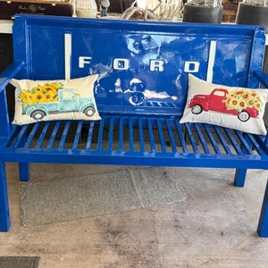 Truck Tailgate Bench (made to order multiple color options)