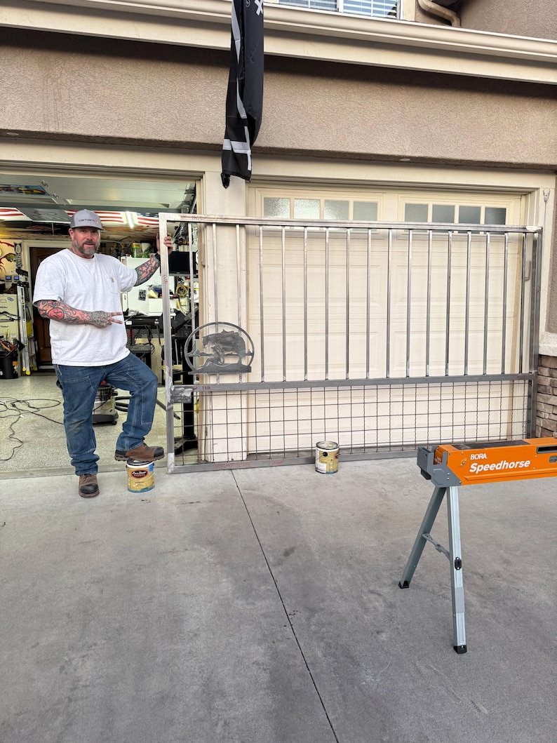 Ranch Gates: Handmade Metal Swinging or Sliding Farm Estate or Business ...