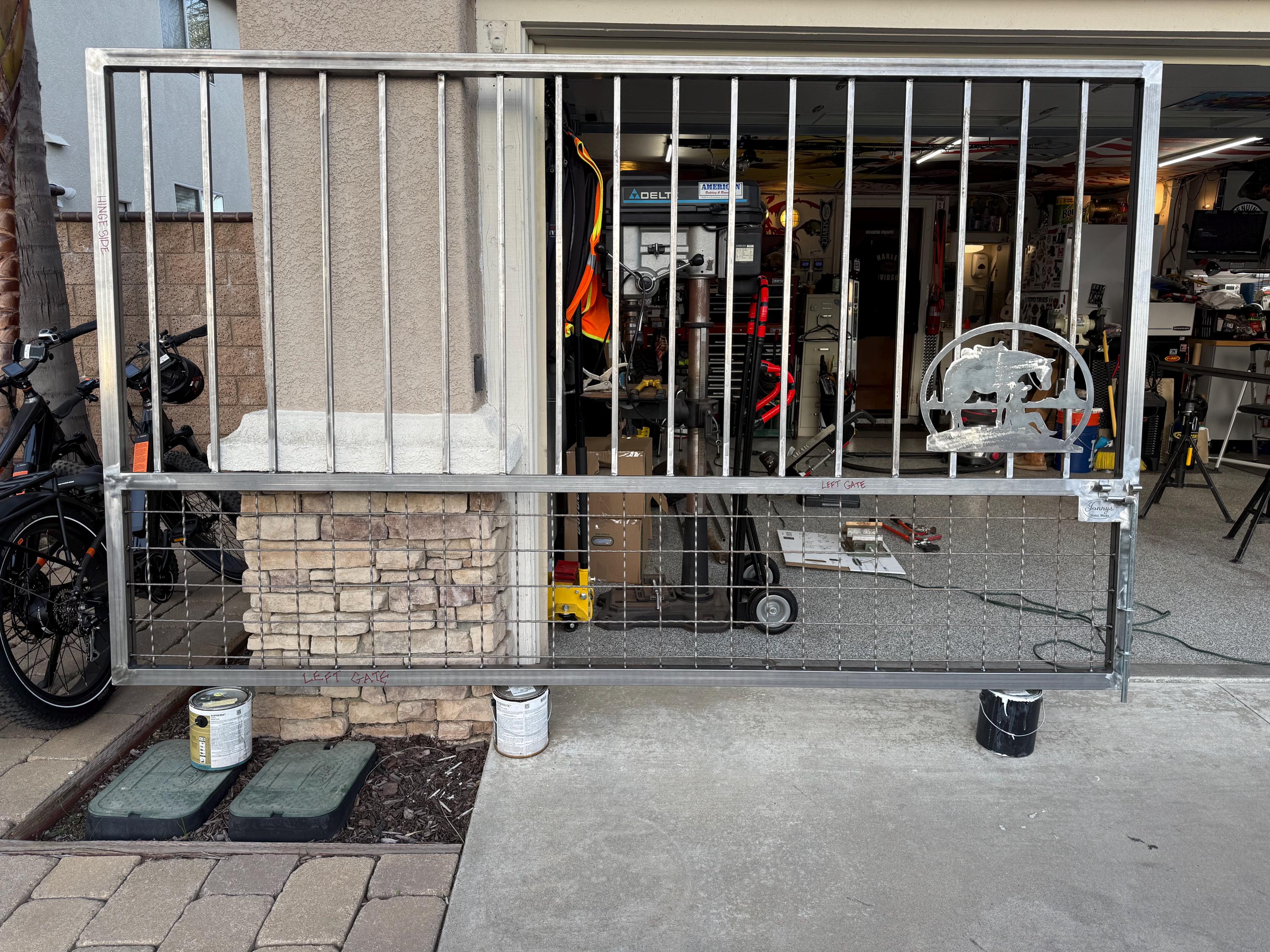 Ranch Gates: Handmade Metal Swinging or Sliding Farm Estate or Business ...