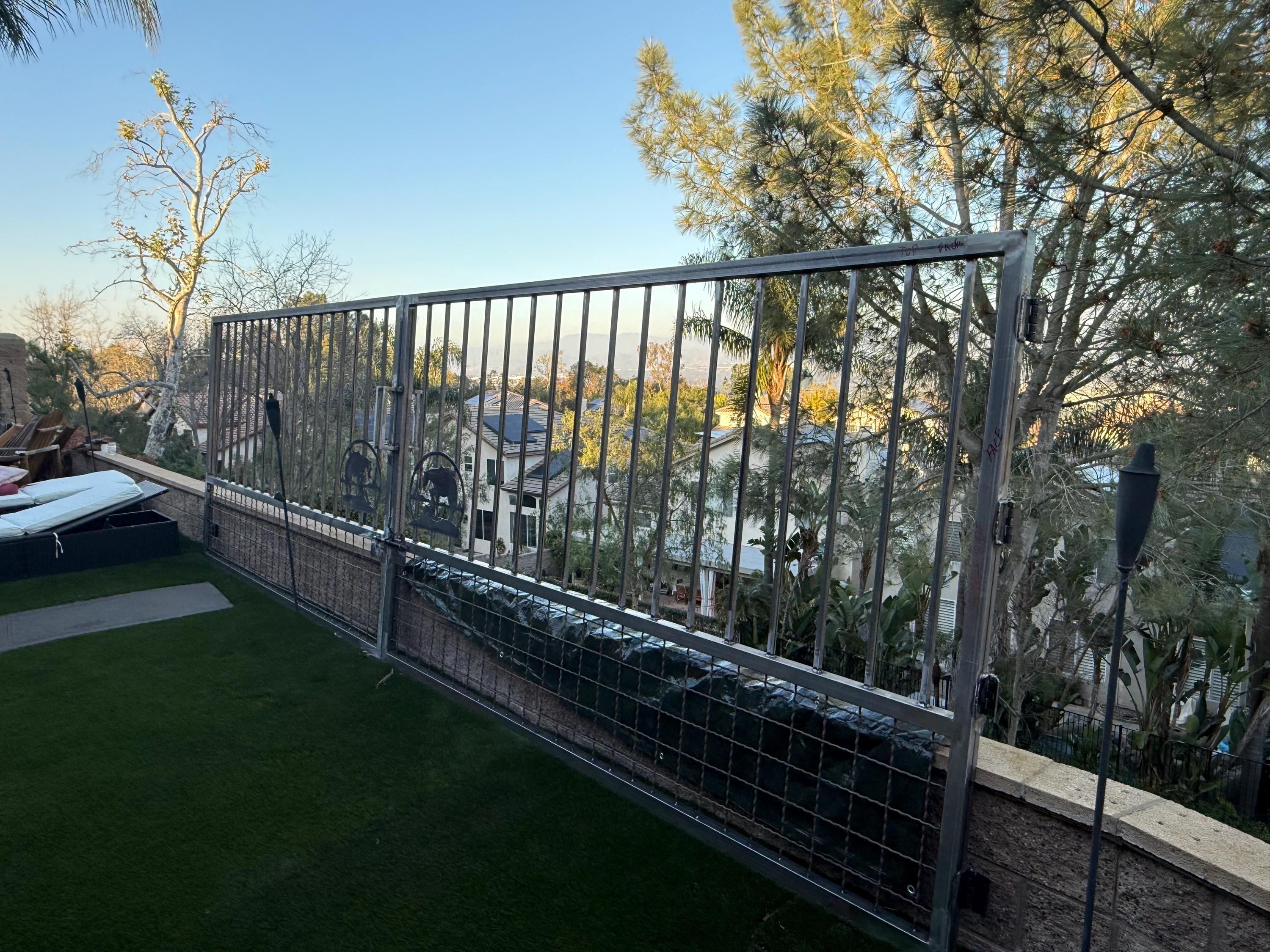 Ranch Gates: Handmade Metal Swinging or Sliding Farm Estate or Business ...