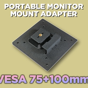Draagbare monitor 75+100 mm VESA-adapter (versie met 4 schroeven)