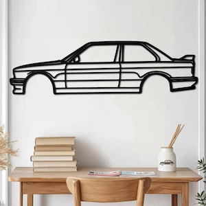 Metal Car Wall Art, Car Enthusiast Gift, Racing Car Sign, Automotive Decor, Garage Art, Car Lover Wall Decor, Sports Car Art, Gift for Him