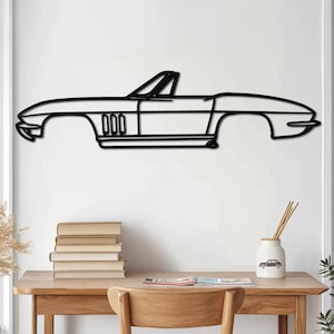 Metal Car Wall Art, Car Enthusiast Gift, Racing Car Sign, Automotive Decor, Garage Art, Car Lover Wall Decor, Sports Car Art, Gift for Him