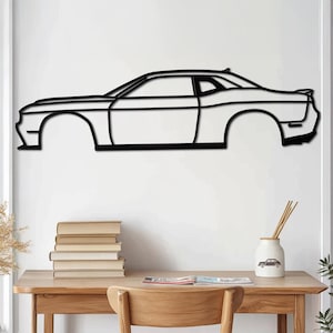 Metal Car Wall Art, Car Enthusiast Gift, Racing Car Sign, Automotive Decor, Garage Art, Car Lover Wall Decor, Sports Car Art, Gift for Him