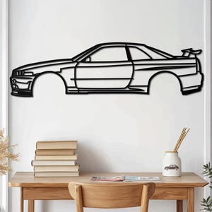 Metal Car Wall Art, Car Enthusiast Gift, Racing Car Sign, Automotive Decor, Garage Art, Car Lover Wall Decor, Sports Car Art, Gift for Him