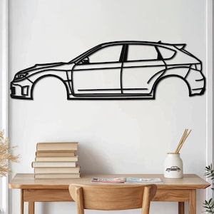 Metal Car Wall Art, Car Enthusiast Gift, Racing Car Sign, Automotive Decor, Garage Art, Car Lover Wall Decor, Sports Car Art, Gift for Him