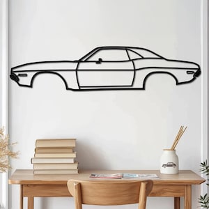Metal Car Wall Art, Car Enthusiast Gift, Racing Car Sign, Automotive Decor, Garage Art, Car Lover Wall Decor, Sports Car Art, Gift for Him,