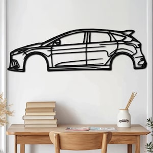 Metal Car Wall Art, Car Enthusiast Gift, Racing Car Sign, Automotive Decor, Garage Art, Car Lover Wall Decor, Sports Car Art, Gift for Him
