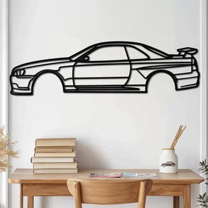 Metal Car Wall Art, Car Enthusiast Gift, Racing Car Sign, Automotive Decor, Garage Art, Car Lover Wall Decor, Sports Car Art, Gift for Him