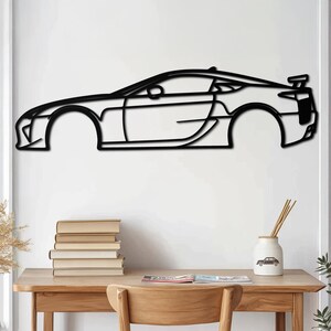 Metal Car Wall Art, Car Enthusiast Gift, Racing Car Sign, Automotive Decor, Garage Art, Car Lover Wall Decor, Sports Car Art, Gift for Him