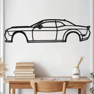 Metal Car Wall Art, Car Enthusiast Gift, Racing Car Sign, Automotive Decor, Garage Art, Car Lover Wall Decor, Sports Car Art, Gift for Him