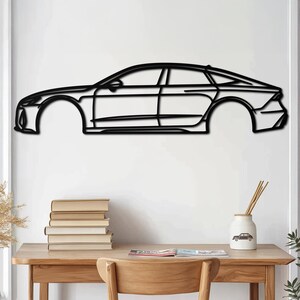 Metal Car Wall Art, Car Enthusiast Gift, Racing Car Sign, Automotive Decor, Garage Art, Car Lover Wall Decor, Sports Car Art, Gift for Him,