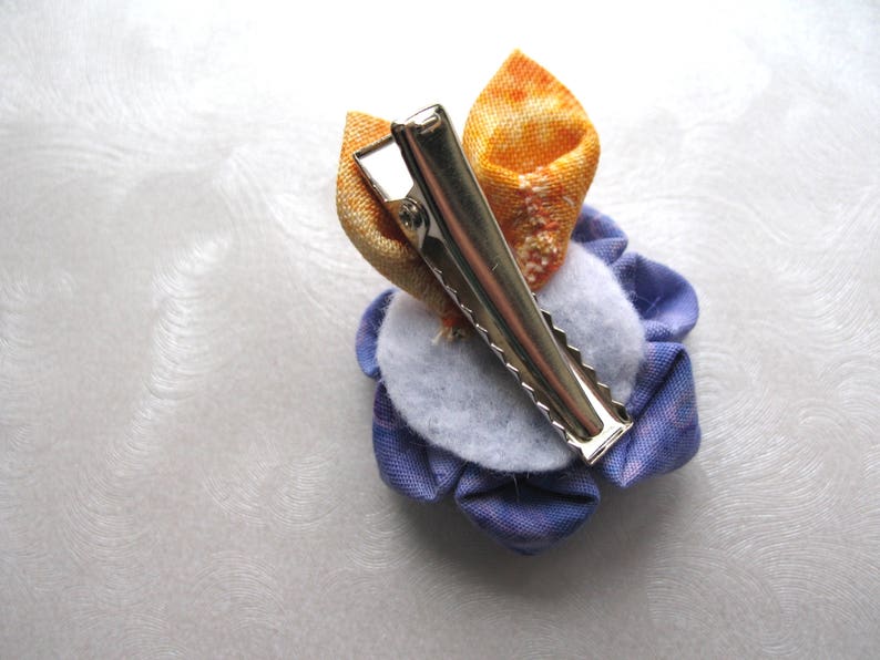Serpent of the Sunset Fields Kanzashi Hair Flower
