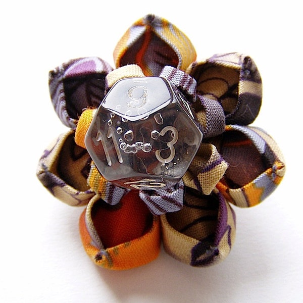 Hidden Dragon Kanzashi Hair Clip