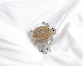Ocean Turtle Hair Claw Clip - Marine Life Acetate Accessory