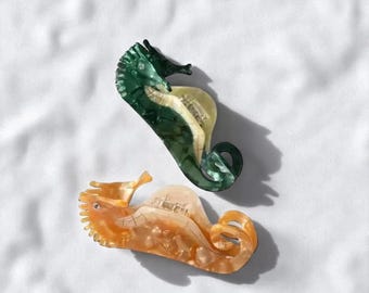 Piper K Hair Clips Claw Seahorse and Starfish Beach  display picture 2