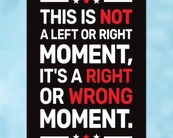 Pro-Democracy Protest Sign: Anti-Trump Resist Poster, Anti-Monarchy Rally Art (Digital Download)