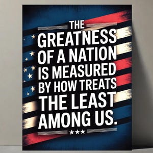 Equality & Justice Protest Sign: Anti-Authoritarian Activist Poster (Digital Download 18&quot;x24&quot;)